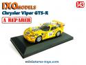 La Chrysler Viper GTS-R Le Mans 2000 miniature par Ixo Models Altaya au 1/43e