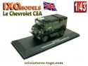 Le camion anglais Chevrolet C8A miniature par Ixo Models et Eaglemoss au 1/43e