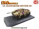 Le char allemand Jagdpanzer Hetzer 38 tchèque miniature Ixo Models au 1/43e