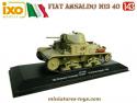 Le char italien Fiat-Ansaldo M13/40 miniature par Ixo Models au 1/43