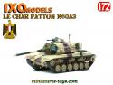 Le char Patton M60A3 egyptien en miniature par Ixo Models au 1/72e