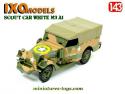 Le Scout car White M3 A1 militaire US miniature par Ixo Models au 1/43e