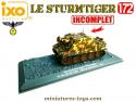 Le Sturmtiger Sturmmörserwagen miniature par Ixo Models au 1/72e incomplet