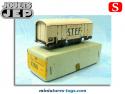 Le wagon frigorifique STEF miniature par Jep en voie 25 mm S