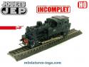 La locomotive tender vapeur 030 TX miniature incomplète de Jep au HO OO