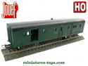 Le fourgon a bagages Dd2 Est en miniature par Jouef au H0 HO