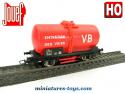 Le wagon citerne nettoyeur de rails en miniature par Jouef au H0 HO