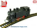 La locomotive de manoeuvre a vapeur 020 T 708 miniature de Jouef au HO H0