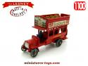 Le bus anglais du type B 1911 a impériale miniature Matchbox Lesney au 1/100e