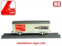 Le wagon frigorifique Coca Cola en miniature par Lima au H0