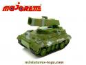 Le tank lance fusée miniature de Majorette Special forces 3 inches au 1/65e