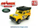 La Land Rover Rallye Paris Dakar miniature Majorette France au 1/60e 3 inches
