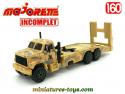 Le camion plateau miniature de Majorette Special forces au 1/60e incomplet