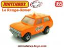 Le Range Rover Site Engineer orange en miniature Matchbox Rolamatic au 1/65e