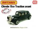 La Citroën 15cv Traction avant en miniature de Matchbox England au 1/66e