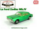 La Ford Zodiac mk IV miniature de Lesney Matchbox England au 1/65e