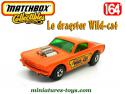 Le dragster Wildcat miniature de Matchbox England au 1/64e