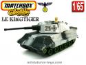 Le char allemand Kingtiger miniature de Matchbox Battle Kings au 1/65e