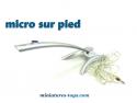 Un micro sur pied