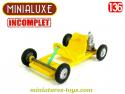 Le Karting jaune en miniature par Minialuxe au 1/36e incomplet