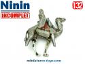 La figurine en métal du méhariste français par Ninin au 1/32e incomplet