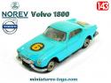 Le coupé Volvo P1800 bleu en miniature de Norev au 1/43e
