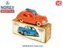 La Peugeot 203 orange en miniature de Norev au 1/43e