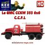 Le GMC Pompiers des Alpes-Maritimes en miniature REE-Modeles au HO 1/87e