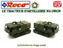 Le tracteur d'artillerie M4 DBGM américain miniature de Roco au 1/87e