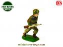 La figurine en métal du fantassin armée française au 1/32e repeint