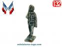 Une figurine en métal du chasseur alpin français années 1940 par LR au 1/32e