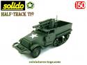 Un Half-track US T19 obusier en miniature militaire Solido au 1/50e