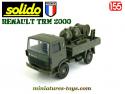 Le Renault TRM 2000 sphères incendies miniature de Solido au 1/55e