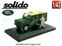 Le Land Rover Defender County en miniature Solido au 1/43e avec figurine