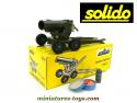 L'obusier lourd de 250 mm sur roues en miniature de Solido en boite jaune