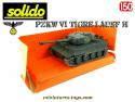 Le char allemand PzKw VI Tigre I Ausf H gris en miniature Solido au 1/50e