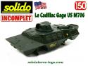 Le Commando US XM706 V-150 4x4 en miniature Solido au 1/50e incomplet