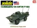 Le Commando US XM706 V-150 4x4 vert en miniature de Solido au 1/50e