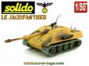 Le char Jagdpanther miniature motorisable de Solido au 1/50e incomplet