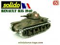 Le char français Renault R35 de 1940 en miniature par Solido au 1/50e