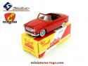 Le cabriolet Peugeot 403 rouge de 1954 par Solido en miniature au 1/43e