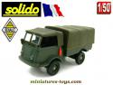 Le camion militaire Renault 4x4 VLRA R2087 en miniature Solido au 1/50e