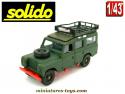 La Land Rover 109 militaire miniature de Solido au 1/43e a recoller