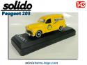 La Peugeot 203 commerciale Waterman en miniature par Solido au 1/43e