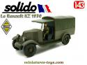 Le Renault KZ transport militaire en miniature Solido avec figurine au 1/43e