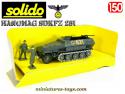 Le semi chenillé Hanomag SdKfz 251 gris en miniature de Solido au 1/50e