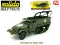 Un Half-track US M3 Lot 7 depannage en miniature par Solido au 1/50e