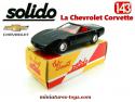 Le cabriolet Chevrolet Corvette de 1984 en miniature par Solido au 1/43e