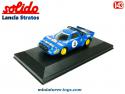 La Lancia Stratos Monté-Carlo 1979 bleue en miniature par Solido au 1/43e