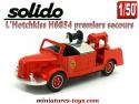 Le Hotchkiss H6G54 pompiers premiers secours en miniature de Solido au 1/50e